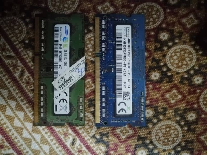 4GB + 2GB RAM DDR3 FOR SALE 0