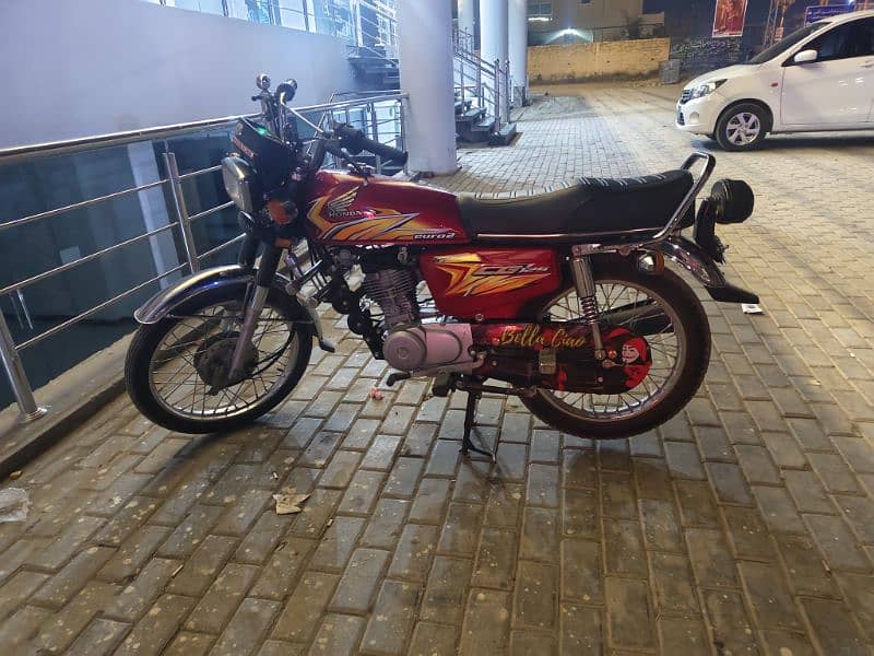 Honda 125 2021 model. Punjab Num 0