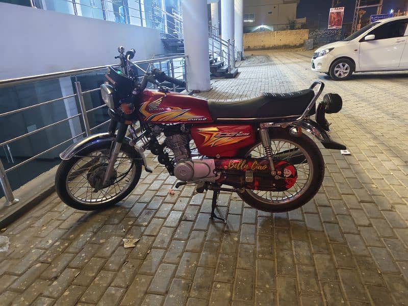 Honda 125 2021 model. Punjab Num 1