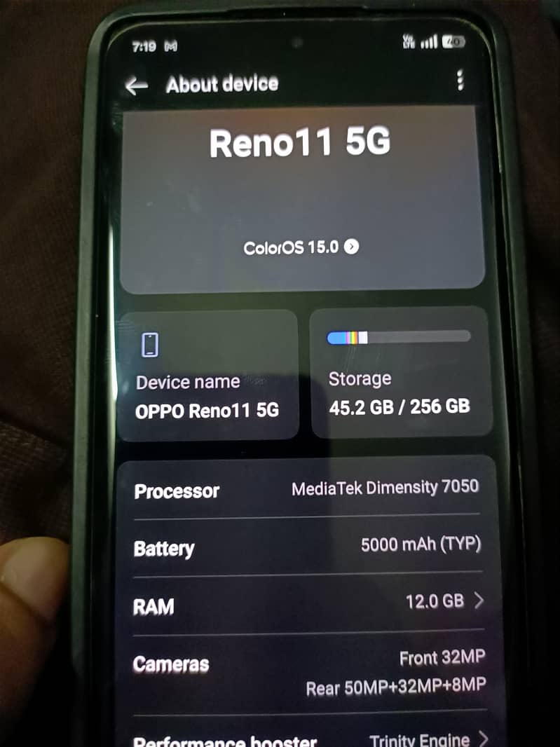 OPPO Reno 11 PTA Approve. 0