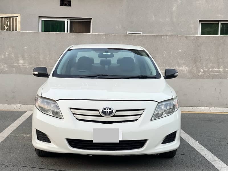 TOYOTA COROLLA 2010 XLi 1.3 VVTi MINT CONDITION WHITE LAHORE REG 2011 5