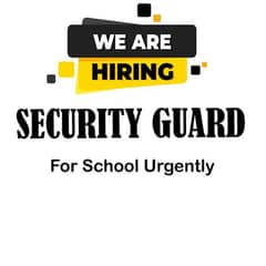 We need A security Guard on urgent basis