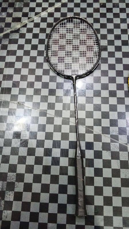 A gently used, top-quality racket. 0