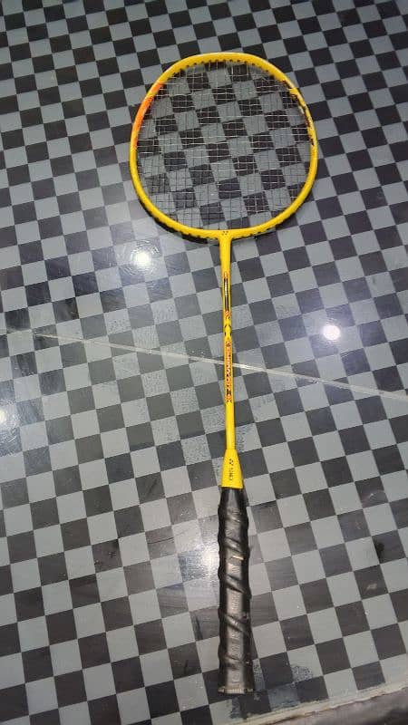 A gently used, top-quality racket. 4