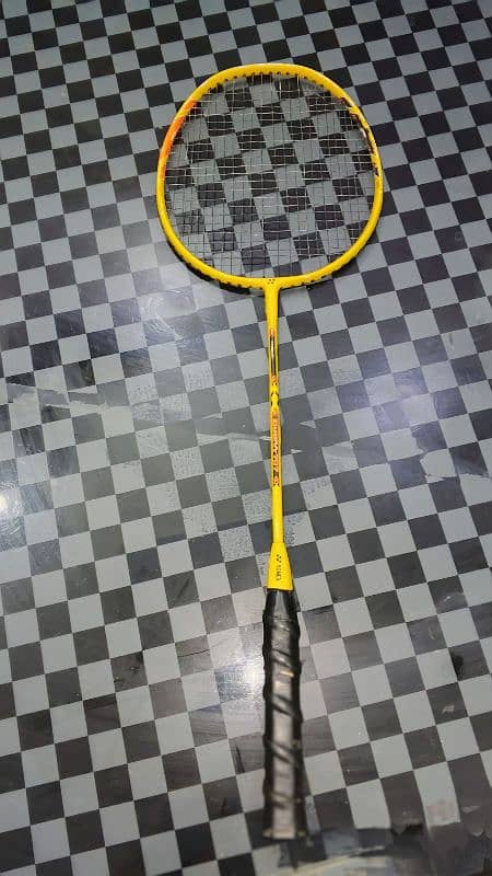 A gently used, top-quality racket. 5