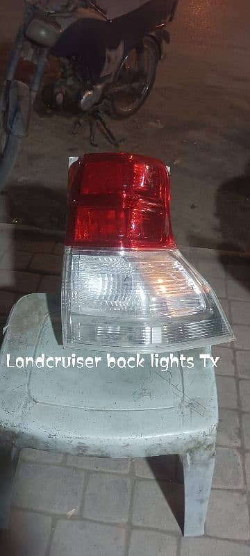 Toyota landcruiser TX head light and back light set 0