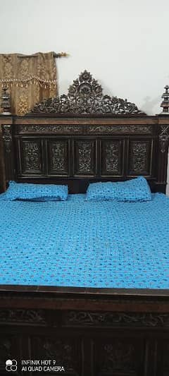 Double bed king Size with Dressing