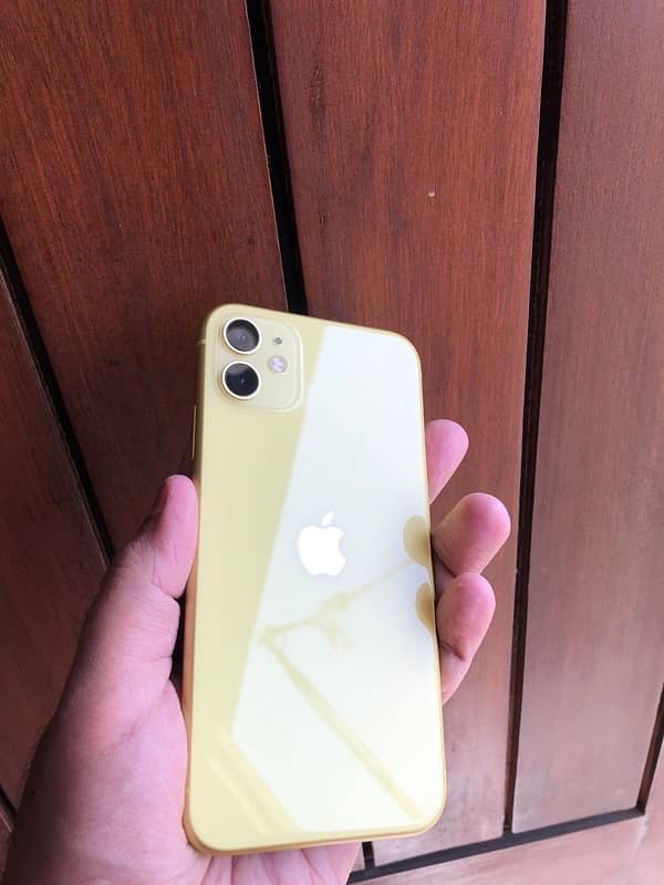 IPHONE 11 LLA 128GB YELLOW COLOUR PHYSICAL+ESIM PTA APPROVED… 1