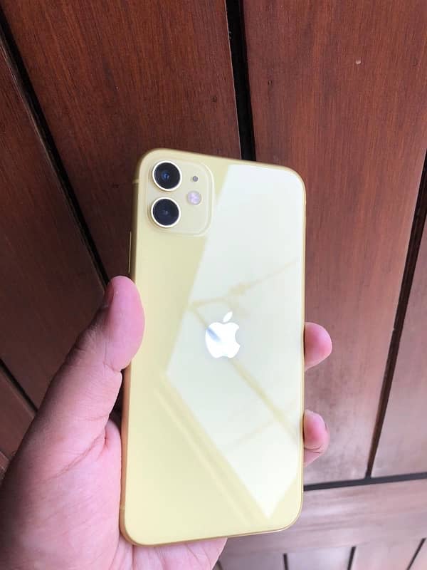 IPHONE 11 LLA 128GB YELLOW COLOUR PHYSICAL+ESIM PTA APPROVED… 7