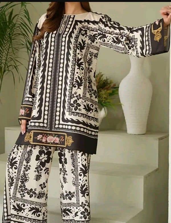 Stylish printed Suit 8