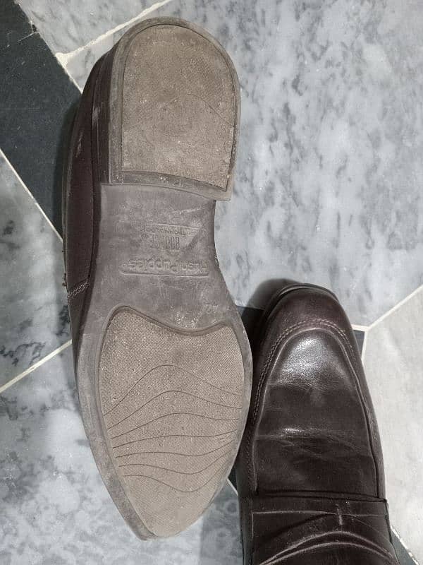 Gents leather shoes (Hush Pupies,lark&fenches)brand 2