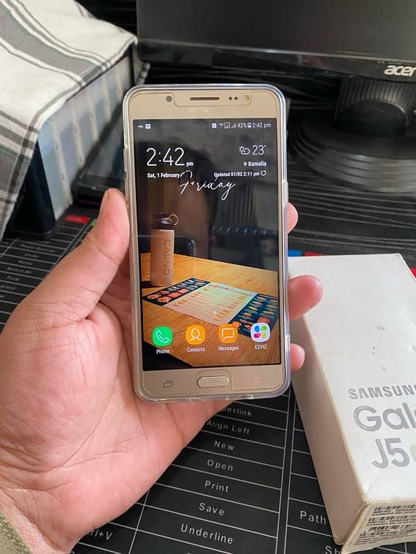 Samsung J5(6) complete box 2