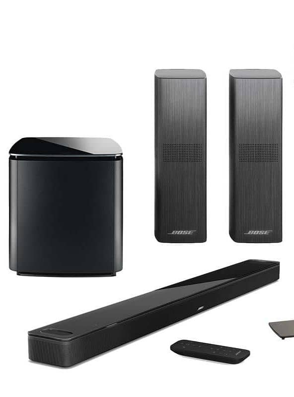 BOSE SOUND BAR SMART ULTRA SUBWOOFER 700 REAR 700 2