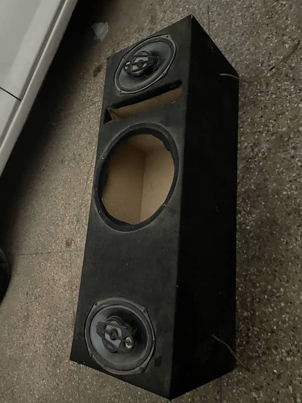 wooden speaker woofer box 2