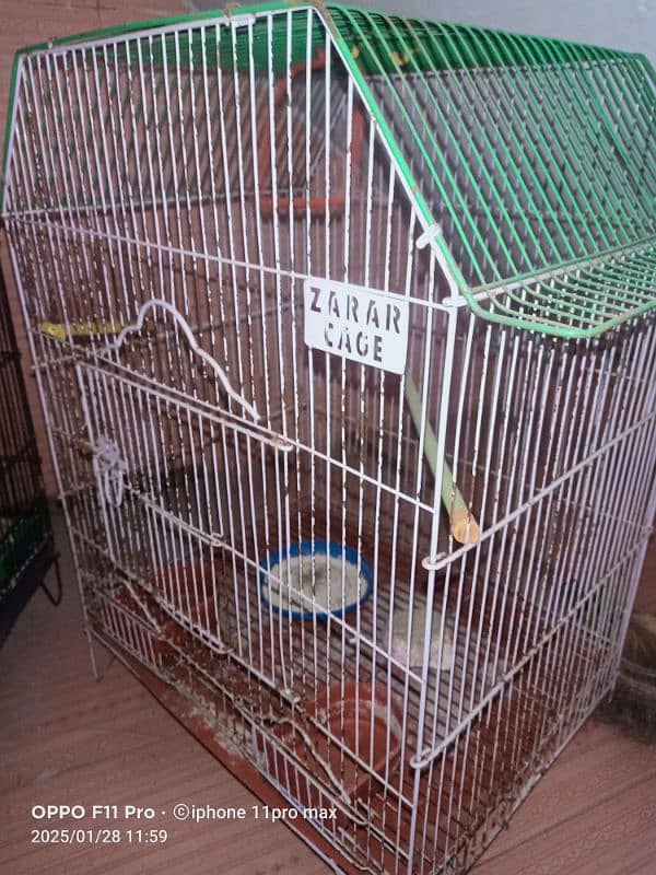 big cage: 3500/rs small cage: 2500/rs 3