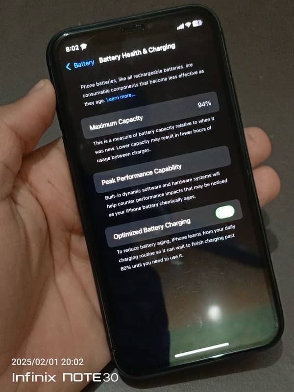 iphone 11 non pta 94%battery health 6