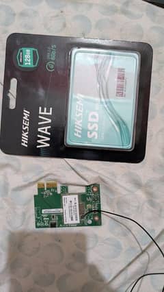 SSD AND WIFI CARD