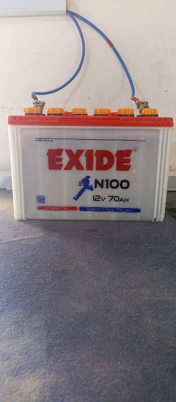 EXIDE N100 12V | 70AH 1