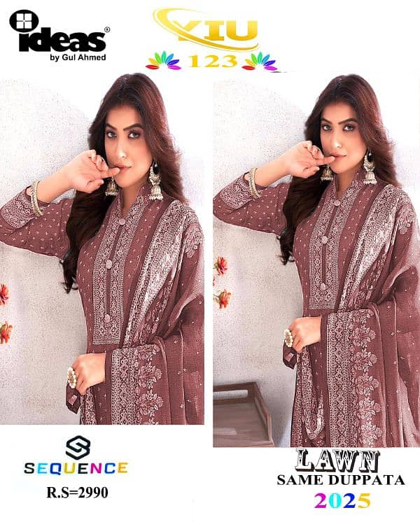 Stylish Women's Unstitched Clothes Collection 2