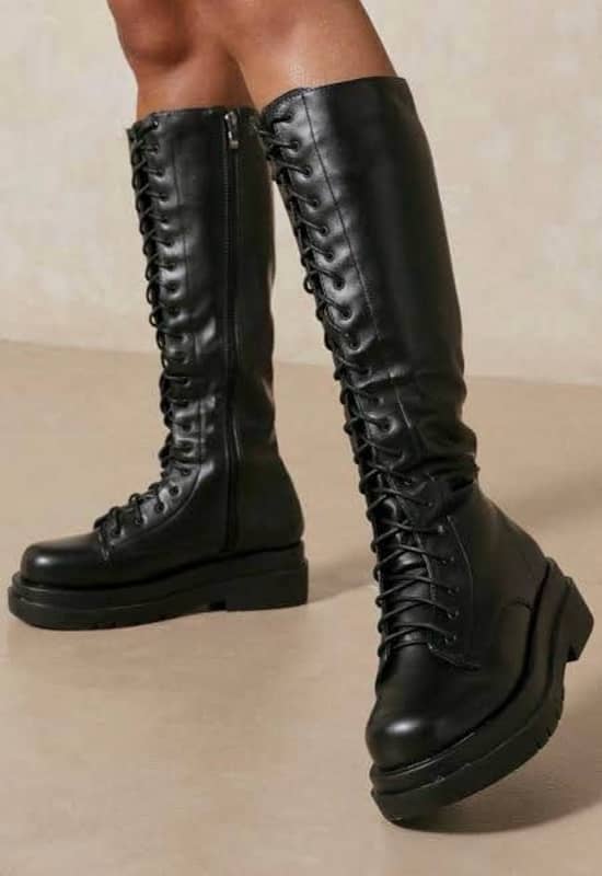 Ankle high shoes boots 1