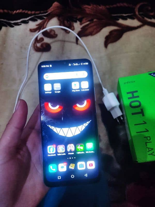 Infinix Hot 11 play officel PTA approved 4/64 4