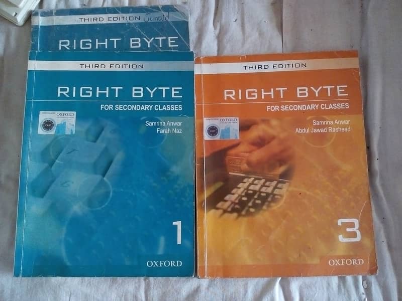 Oxford rightbyte books for secondary classes 1