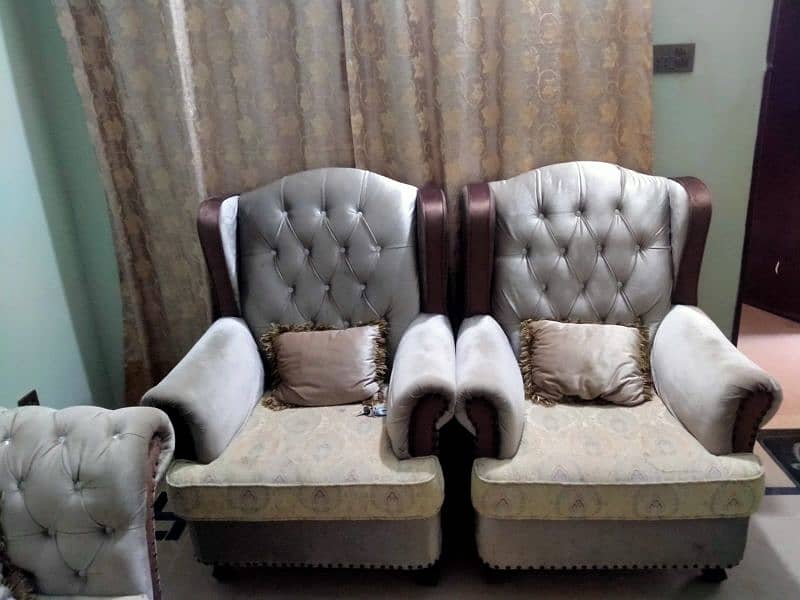 Sofa Set 7 seater with cushions 1