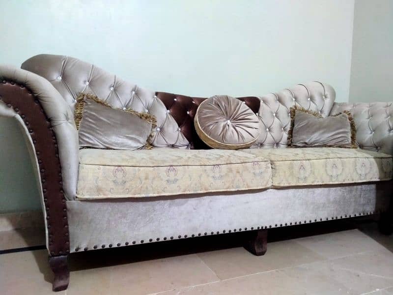 Sofa Set 7 seater with cushions 2