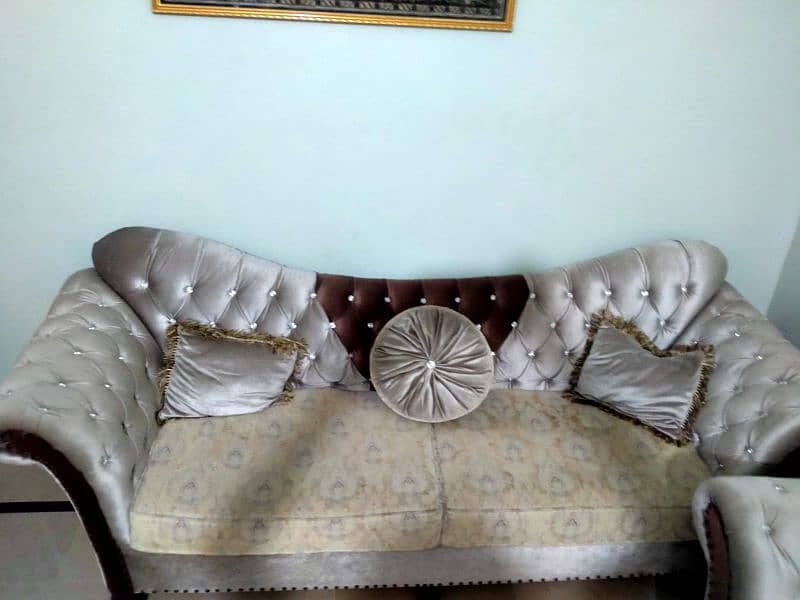 Sofa Set 7 seater with cushions 3