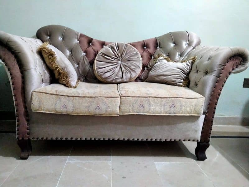 Sofa Set 7 seater with cushions 4