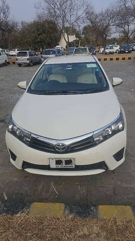 Toyota Corolla XLI ,Islamabad number 1