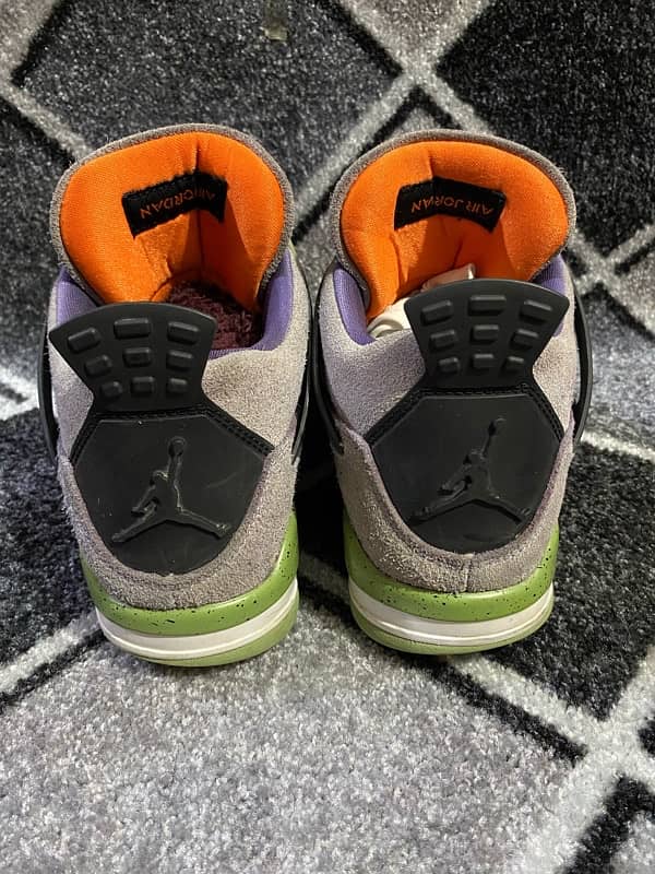 Jordan 4 retro canyon purple 3