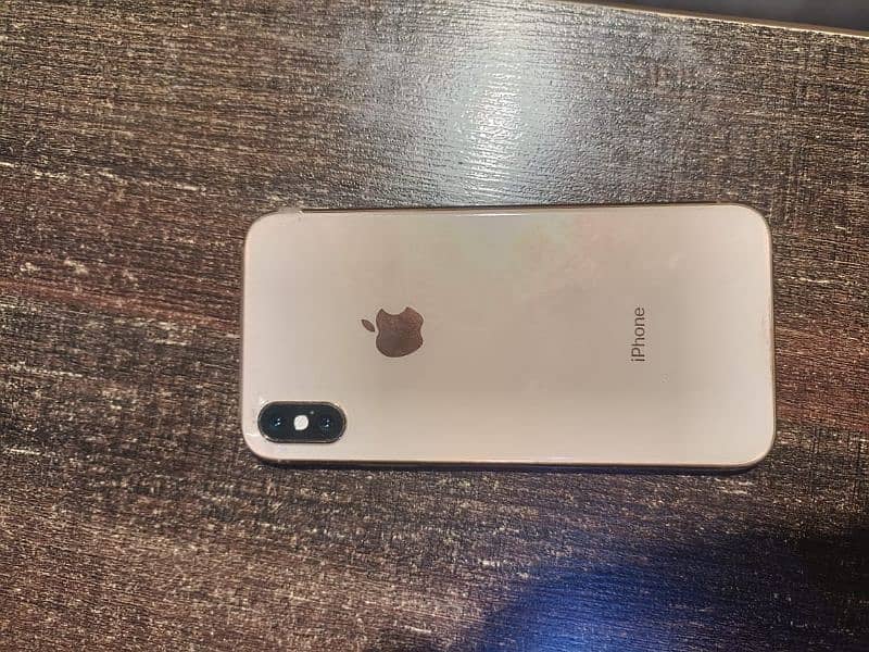 iphone xs gold PTA approved signal sim 7