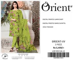 Orient brand printed digital lawan