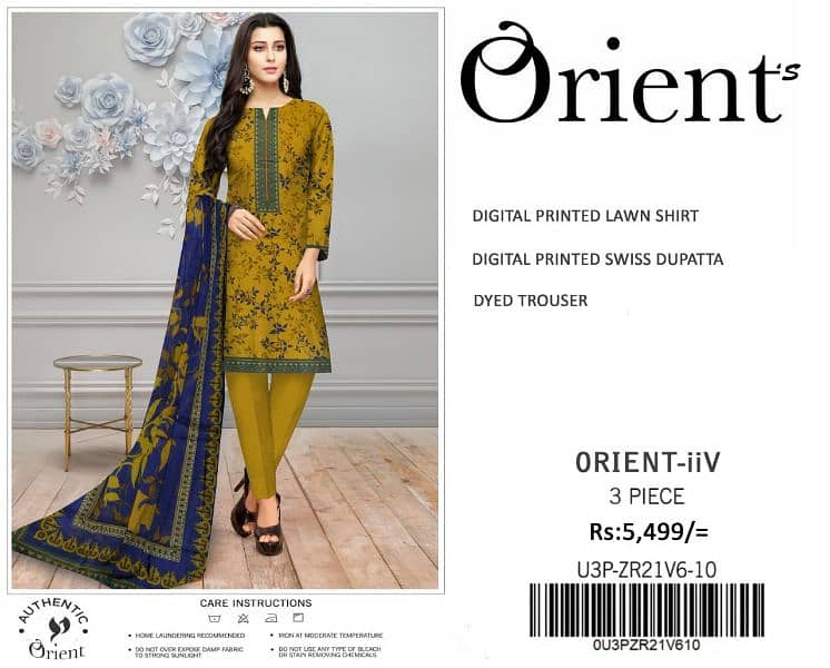 Orient brand printed digital lawan 3