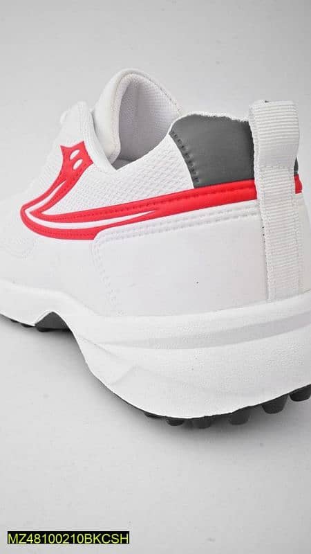 men's sports shoes,color white 4