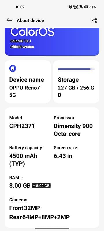 oppo Reno 7 5g 0