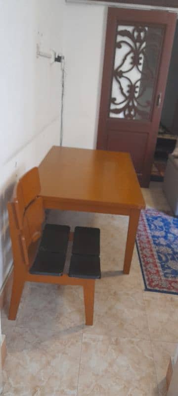 Dining Table, 6 Person, With 6 Chairs 2