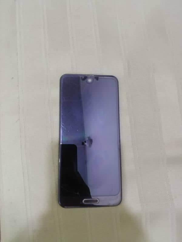 aquos R2 panel for sale with finger working 2