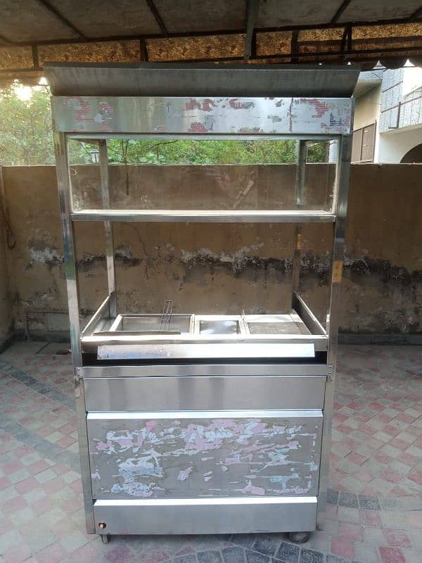 fryer and shawarma counter 1