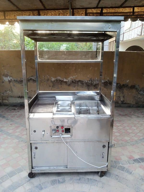 fryer and shawarma counter 2