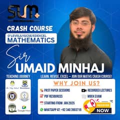 Crash Course | Online Maths Tutor | O/A Levels | IGCSE | IB | Edexcel