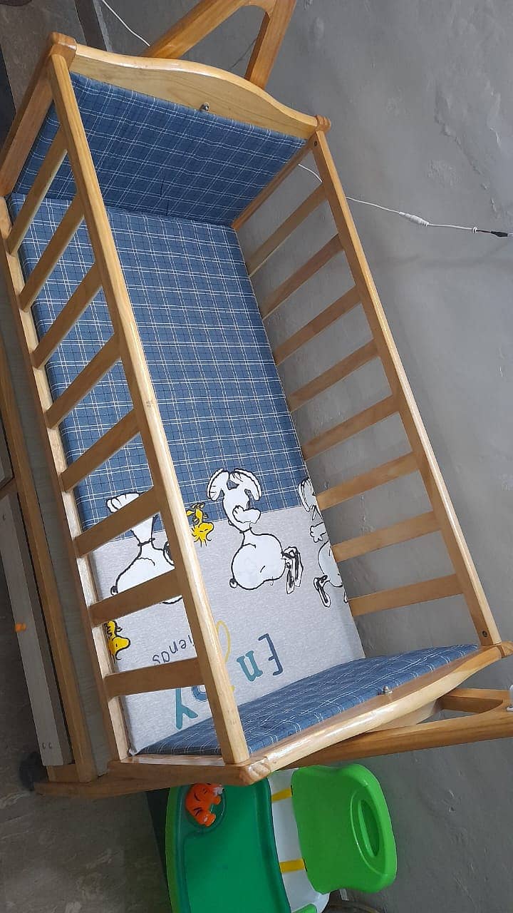 Baby wooden cot 1