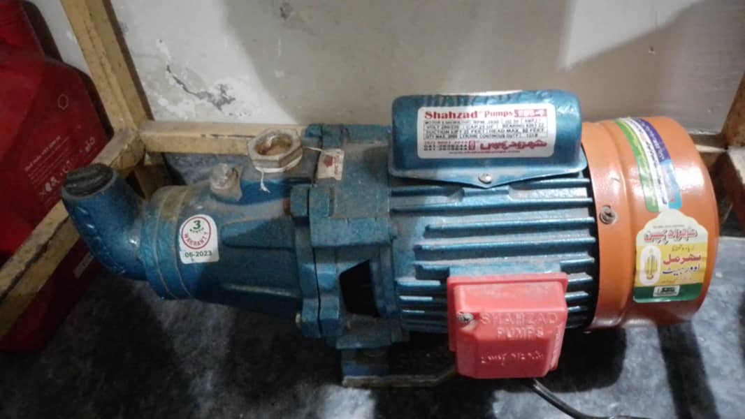 Shahzad water pump 1hp 0321-9408587 2