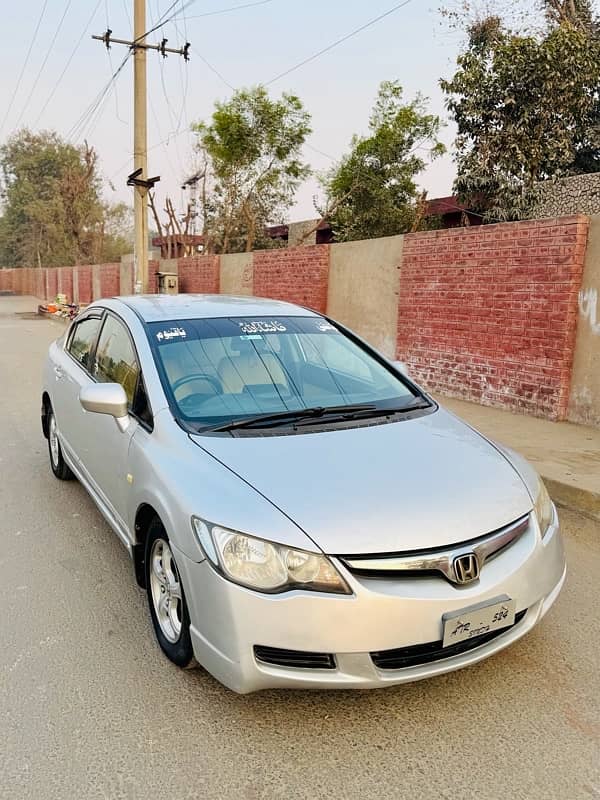 Honda Civic Reborn Automatic 2010 Silver 1