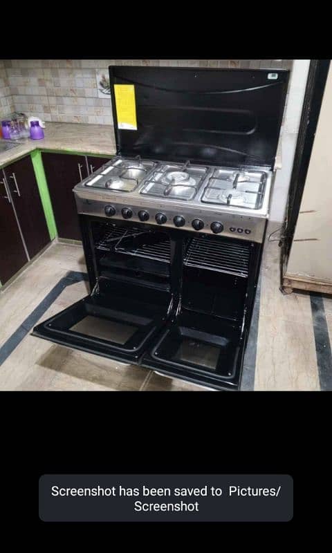 Nasgas cooking range / SG_534 ( double door) 5