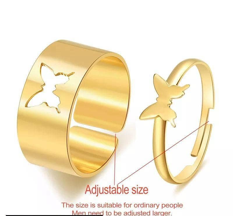 Trendy Couple rings 2