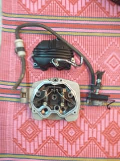 HONDA CG 125 EURO 2 Complete Engine Head with Complete ASV Kit