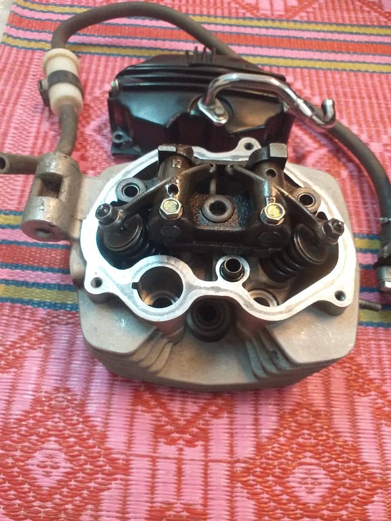 HONDA CG 125 EURO 2 Complete Engine Head with Complete ASV Kit 2