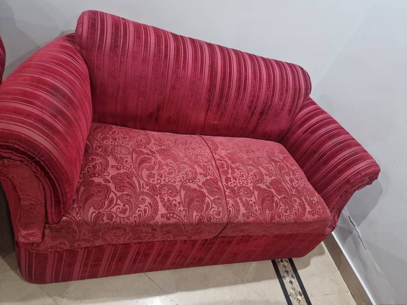 1- 3 seater and 2- 2 seater sofas for sale 1